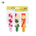 thumbnail image 2 of Ludlz Baby Pacifier Clips, 3Pcs/Set Universal Holder Leash for Boys and Girls, Teething Toys Teethers Cute Cartoon Dummy Baby Pacifier Clip Chain Holder Teething, 2 of 7