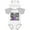 White & Heather w/ Ears, variant on Inktastic Pancreatic Cancer Hope Love Strength Boys or Girls Baby Bodysuit