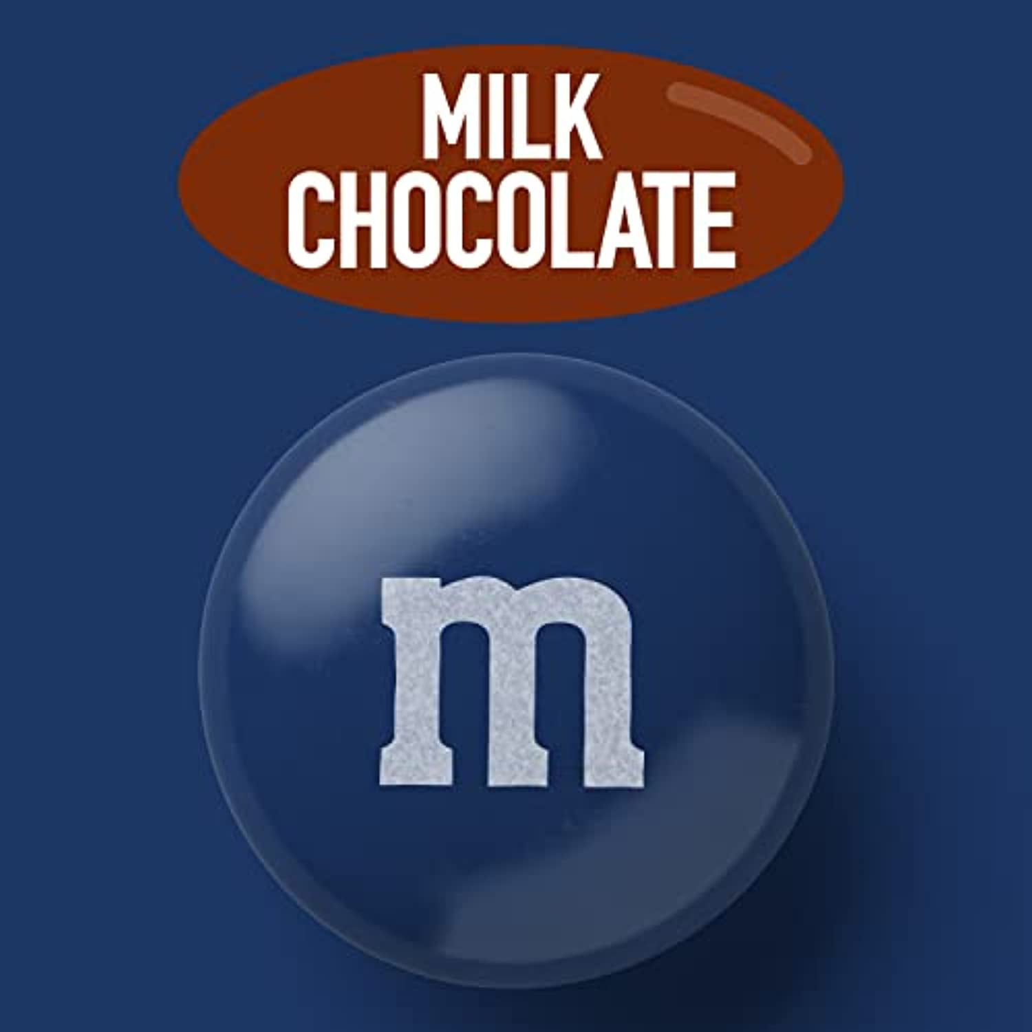 Dark Blue M&Ms Milk Chocolate Candies 