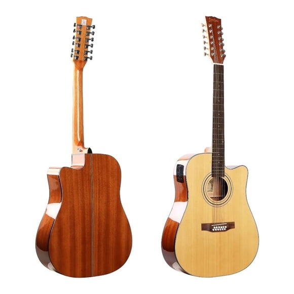 Guitarra Electroacústica Deviser L-12x-50 Natural 12 Cuerdas