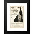 thumbnail image 2 of Anonymous 16x24 Black Modern Framed Museum Art Print Titled - Put the Church Behind Pershing to Win This War the Boys at the Front Need Strength of Spirit. (1918), 2 of 5