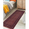 thumbnail image 5 of Keen Home Design Machine Washable Area Rugs with Non-slip Backing, Ideal for Hallway, Living Room, Bedroom, Kitchen and Laundry Room, Vintage Moroccan and Low Pile Rug - ( 2'6'' x 12' ), 5 of 9