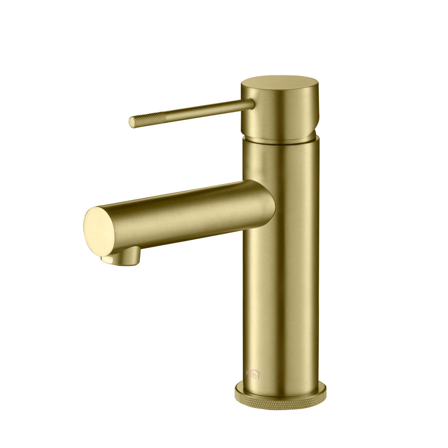 Kibi Circular X Single Handle Bathroom Vanity Sink Faucet with Pop Up Drain