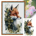thumbnail image 1 of Kit Punto Cruz Con Hilo Algodón Ecológico Bordado 11CT 50x70cm, 1 of 9