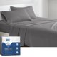 thumbnail image 1 of Grados de comodidad Coolmax Juego de sábanas refrescantes para cama de tamaño completo que absorbe la humedad para sudores nocturnos La mejor comodidad Sábanas frescas para personas que duermen calien, 1 of 1