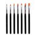 thumbnail image 1 of Eval 7pcs Set Nail Pen Brush 7 Different Sizes Nail Glue Phototherapy Pen Suitable for Professional Salon or Home Use zhangyuxiang LED, 1 of 2