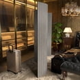 thumbnail image 4 of 6 ft. Tall Bamboo Wave Screen - Grey Room Divider, Freestanding, 4 of 8