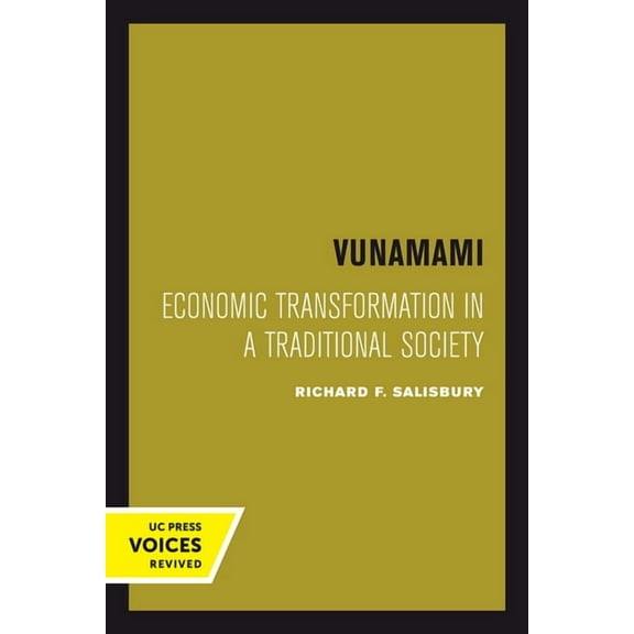 Vunamami: Economic Transformation in a Traditional Society, (Hardcover)