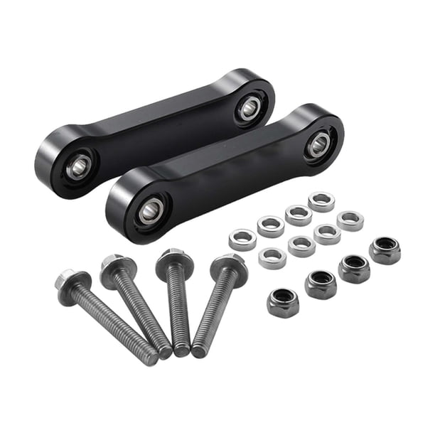 Enlaces del extremo de la barra de estabilización de 2x 2x para piezas resistentes para Ryker 600 Sport 900 Negro