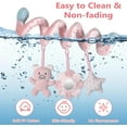 thumbnail image 2 of Car Seat Toys for Baby 0-6 Months, Pink Piggy Spiral Plush Toy for Crib Carseat with Mirror Rattles Baby Essentials, 2 of 7