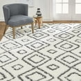 thumbnail image 2 of Laura Hill Cambridge Brooks Area Rug, Ivory/Charcoal, 7'10"x10'2", 2 of 7