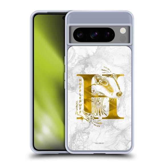 Head Case Designs Harry Potter Deathly Hallows IX Hufflepuff Aguamenti Soft Gel Case for Google Pixel 8 Pro