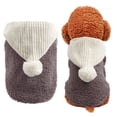 thumbnail image 2 of TIELUTT Pet Dogs Cats Autumn and Winter Plus Velvet Teddy Cap Pet Clothes for Medium Dogs Girl Pet Clothes for Small Dogs Girl Pet Clothes for Large Dogs Girl Pet Clothes for Large Dogs Pet Clothes, 2 of 8