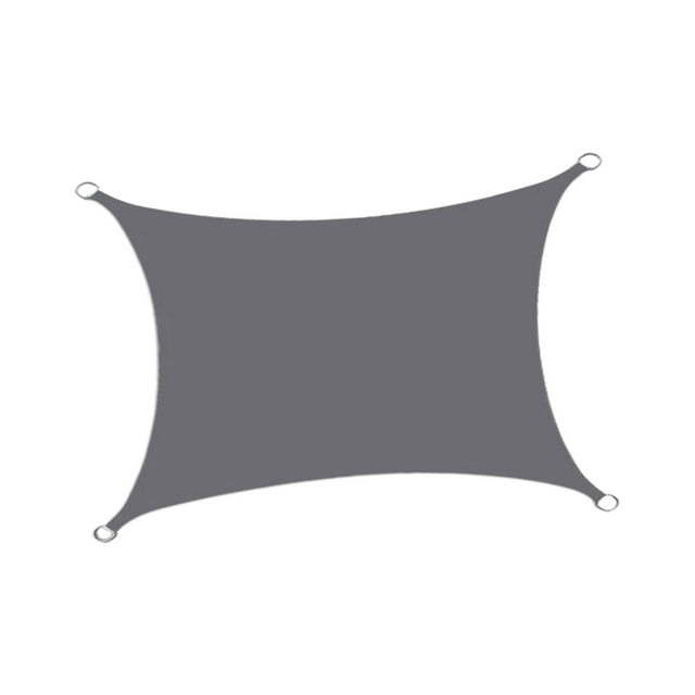 tredstone Sand Rectangle Outdoor Shade Canopy Stay Cool And Comfortable In Pool Or Pond Area Waterproof Rectangle Canopy Lawn 2x3m Gray