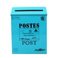 thumbnail image 1 of Cheers Vintage Wall Hanging Iron Mailbox Mail Postal Letters Newspaper Box Home Decor, 1 of 7