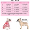 thumbnail image 3 of Dog Princess Dress Girl Bowtie Skirt Summer Puppy Plaid Cool Breathable Apparel Party Outfit for Small Dog Cat (XS, Red), 3 of 5