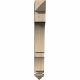 thumbnail image 3 of Ekena Millwork 3 1/2"W x 20"D x 24"H Olympic Craftsman Smooth Bracket, Douglas Fir, 3 of 4