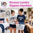 thumbnail image 5 of Portable Laundry Kit – Travel Clothes Cleaning Essentials with Liquid Detergent, Stain Remover Wipe, Dryer Sheet & Laundry Bag – Bulk Supply for Motels, Camping & Charities (10 Packs), 5 of 6