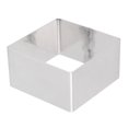 thumbnail image 1 of Square Cake Mold Stainless Steel Mousse Rings Pastry Cake Rings for Mousse Cake Desserts Making Tool, 1 of 6