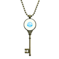 thumbnail image 1 of EsES Bola de cristal transparente Llavero Collar Colgante Bandeja Cadena Embellecida Unbranded M, 1 of 3