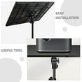 thumbnail image 4 of ETHZZLE Projector Stand Pivot Black ABS Material with Smooth Angle Control for Home Installation, 4 of 8