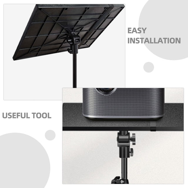 Raindrops Universal Projector Mount Stand Pivot in Black ABS Material with Stable Support and Easy Installation