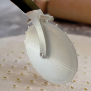 Microplane Pizza Wheel with Dough Docker