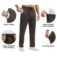thumbnail image 5 of Weilanxin Men's Mesh Lightweight Sweatpants with Zipper Pockets Athletic Pants for Men Gym Pants for Workout,Jogging,Running, 5 of 9