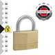 thumbnail image 5 of Padlock Master Lock 150D de latón resistente a la corrosión, 5 of 6