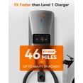 thumbnail image 3 of Cargador eléctrico WOLFBOX Level 2, 48 A, pantalla inteligente, cable RFID de 7,6 m, 3 of 9