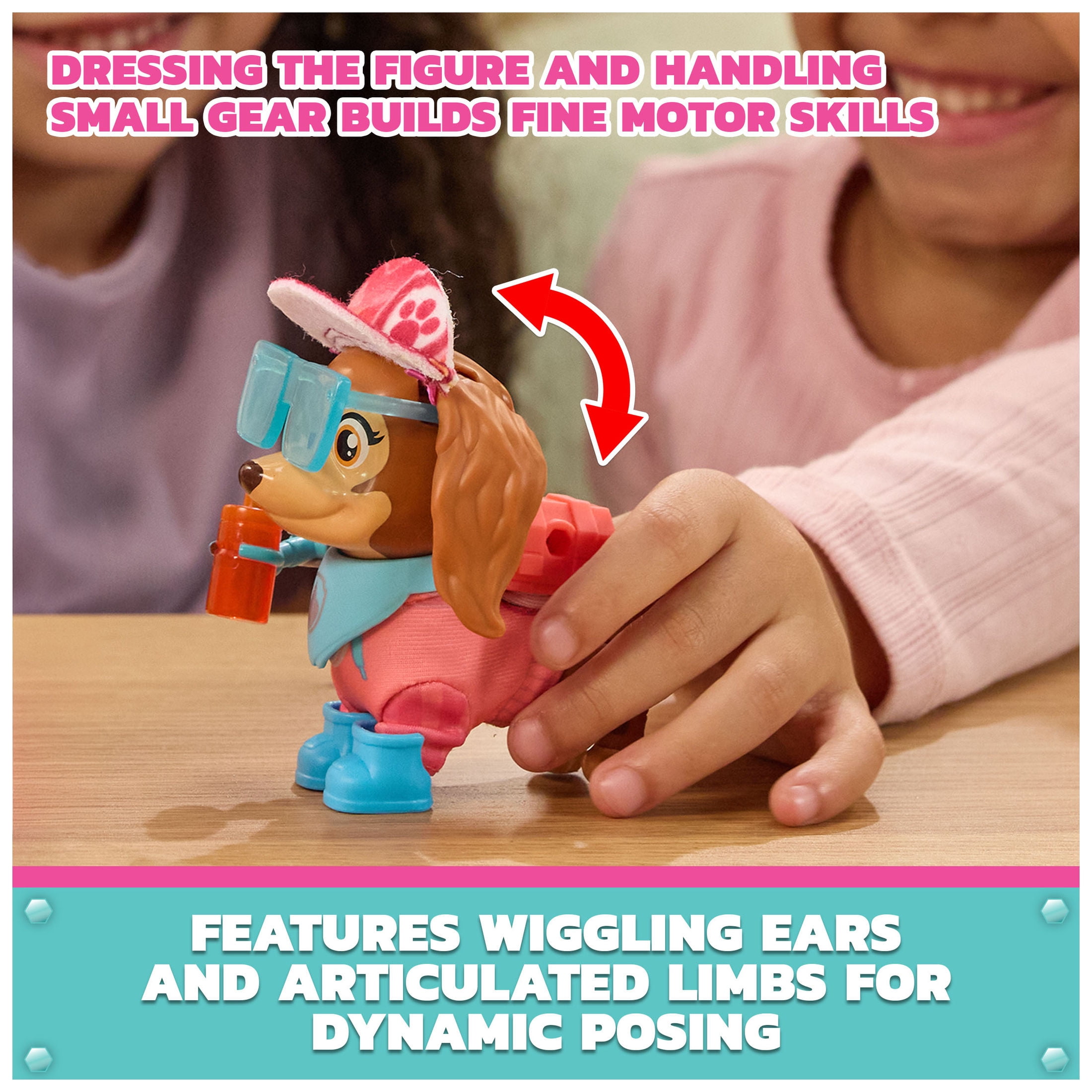 PAW Patrol Skye's World Liberty Rescue-Ready Style Pups, Ages 3+