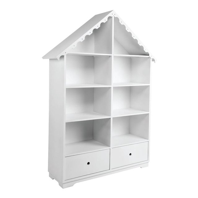 Mueble Estantería Casa Infantil Cargador Duduk blanco Duduk Casita