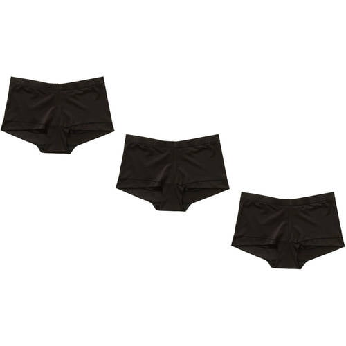 Maidenform Sweet Nothings Women's Microfiber Boyshort Panties, 3Pack