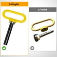 thumbnail image 5 of Nilight 5/8 Inch Diameter Heavy Duty Ultra Strong Neodymium Magnet Trailer Hitch Pin Yellow for Lawn Mower, Tractor, Towing Cargo, ATV Trailer, 5 of 7