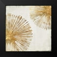 thumbnail image 2 of PI Galerie 20x20 Black Modern Framed Museum Art Print Titled - Gold Star I, 2 of 5