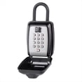 thumbnail image 1 of Key Safe -Spacious Resettable 12-Digit Combination Keypad Lock Box, Waterproof Key Safe Wall Mounted Lockbox for Home,1pcs x lock box for keys with code, 1 of 6