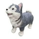 thumbnail image 3 of Bonita estatua de perro, modelo animal, figura de resina, divertida figura coleccionable pequeña de husky siberiano, cachorro de pie, decoración para, 3 of 8