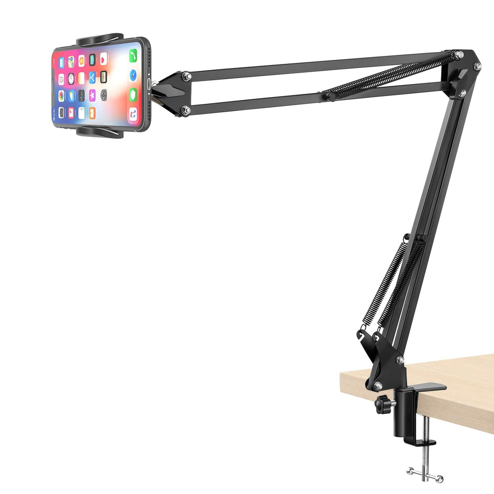 Klemm-Ständer-Halter-Halterung-iPhone-Smartphone-Flexibler-Arm