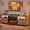 Wash Grey, variant on Bestier 71" Fireplace TV Stand for TVs up to 75" LED Entertainment Center with 23" Remote Control Electric Fireplace, Wash Grey