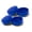 Blue, variant on 4PCS Top Glides Walker Glide Covers for Rubber Walker Tips (sold separately) - 2 Pairs (White)
