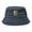 Navy Blue, variant on Postal Worker American Flag Washed Bucket Hat For Men Women Denim Bucket Hat Sun Hat Cowboy Fishing Beach Hat