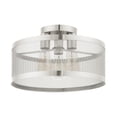 thumbnail image 6 of Livex Lighting - Industro - 3 Light Semi-Flush Mount in Contemporary Style - 15, 6 of 9