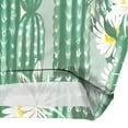 thumbnail image 5 of CLOOCL Crew Neck Blouse Cactus Jungle Printed Casual Shirt Plus Size Short Sleeve Tops, 5 of 6