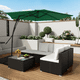 thumbnail image 2 of Sombrilla Lateral Tipo Cantilever para Jardín y Terraza | Parasol Exterior con Base Cruzada, 2 of 8