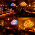 thumbnail image 5 of Huanglei DIY USB Powered Thundercloud LED Cloud Light With Music 3D Cloud Ambient Ceiling Wall Dynamic Voice Activated Sensor Multicolor For Bedroom Gaming, 5 of 5