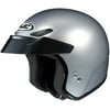 hjc cs-5n open face helmet silver