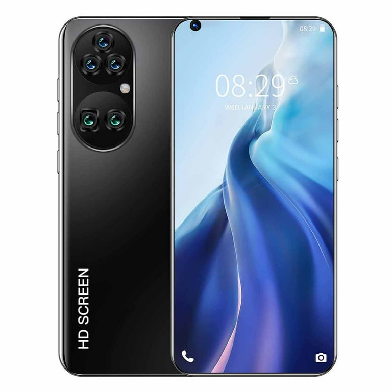 Lingouzi P60 Pro Android 8. Smartphone 7.0 Inch HD Full Screen Phone Dual SIM Unlocked Smart Phone 2G RAM 6GB ROM Mobile Phones Face ID Unlocked Cell