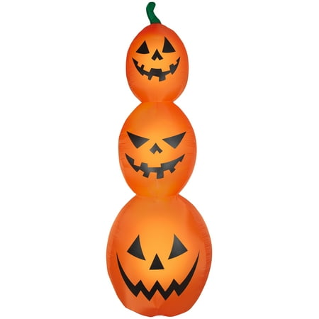 Gemmy Industries Yard Inflatables Jack-O-Lanterns, 5 ft