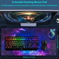 thumbnail image 2 of Large Computer Gaming Mouse Pad,Keyboard Shortcut Keys Guide Mousepad Non-Slip Rubber Base Desk Mat for Game (31.5x15.7x0.12inch), 2 of 4