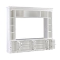 thumbnail image 4 of Maklaine Entertainment Center for TVs up to 75" in White Finish, 4 of 9